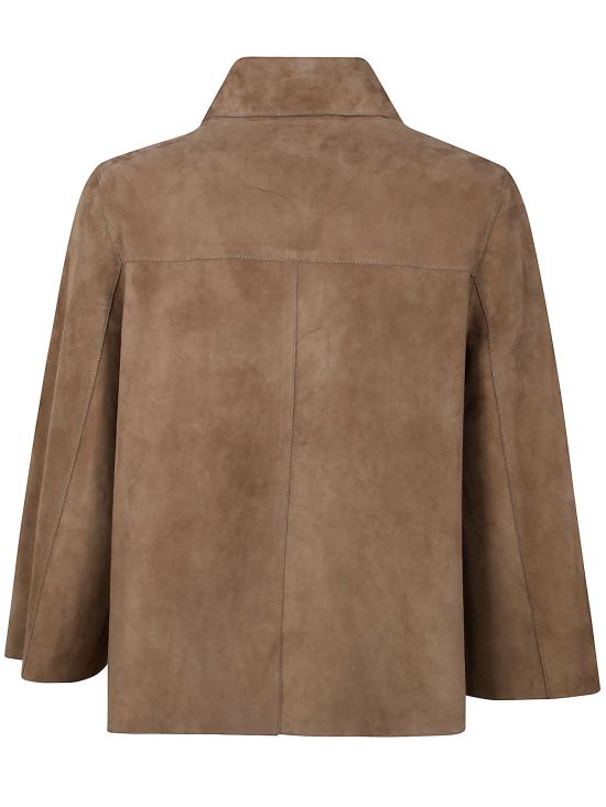 25SS 더 재키 레더스 가죽 자켓 GAIA SUED 11 VANILLA - THE JACKIE LEATHERS