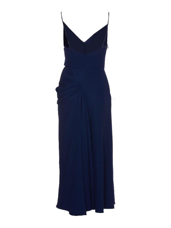  알렉산더 맥퀸 미디 스커트 745730QEAAA4156 Blue - ALEXANDER MCQUEEN