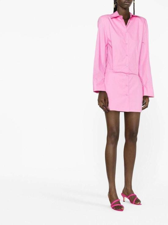  디 아티코 숏팬츠 232WCA113C052367 Pink - THE ATTICO