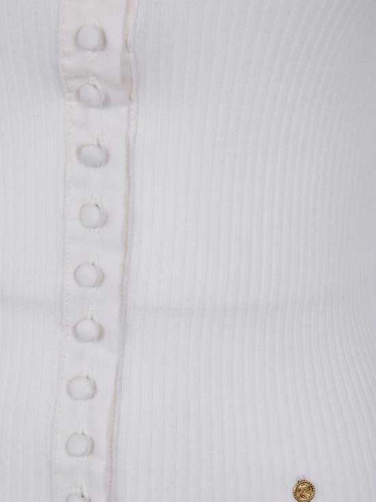 25FW 끌로에 긴팔 티셔츠 CH25WJC01185 101 WHITE - CHLOE