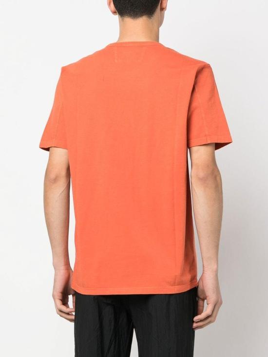 씨피 컴퍼니 반팔 티셔츠 14CMTS142A005431R439 Orange - C.P. COMPANY