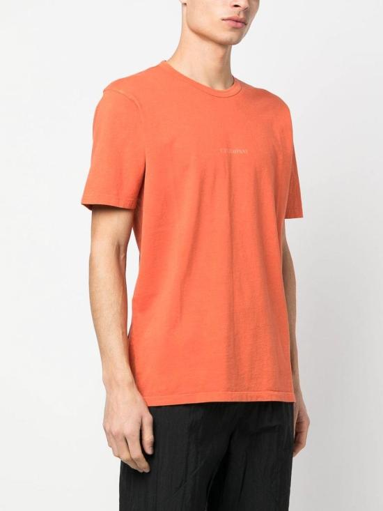  씨피 컴퍼니 반팔 티셔츠 14CMTS142A005431R439 Orange - C.P. COMPANY