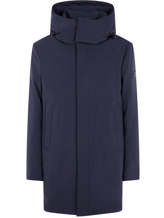 25FW 페트레이 크루거 TJ 01 재생 원단 퍼포먼스 코트 PEU5625 01191942 215 BLUE