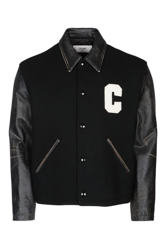 25FW 셀린느 봄버 자켓 RV0TV814E 38NO Black