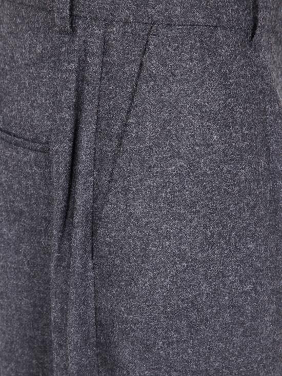 25FW 토템 스트레이트 팬츠 254 WRB0303 FB0472 019 CHARCOAL MELANGE - TOTEME