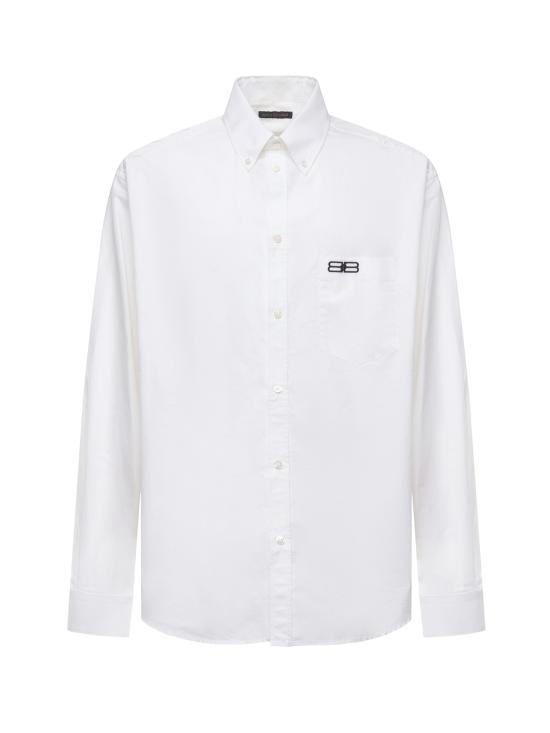 25FW 발렌시아가 긴팔 셔츠 850816 TRM289000 White