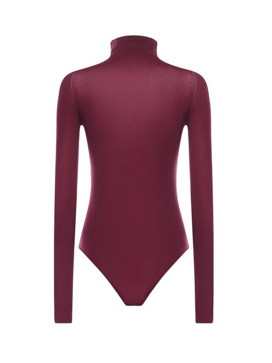 25FW 알라이아 바디수트 티셔츠 AA9B0236M826A 337 Purple - ALAIA