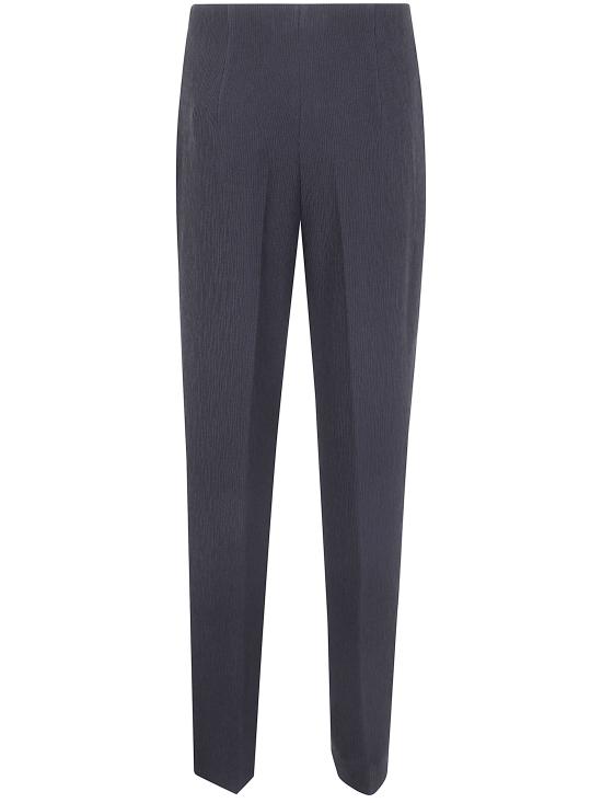 25FW 엠포리오 아르마니 스트레이트 팬츠 EW001512 AF14727 UC001 BLACK - EMPORIO ARMANI