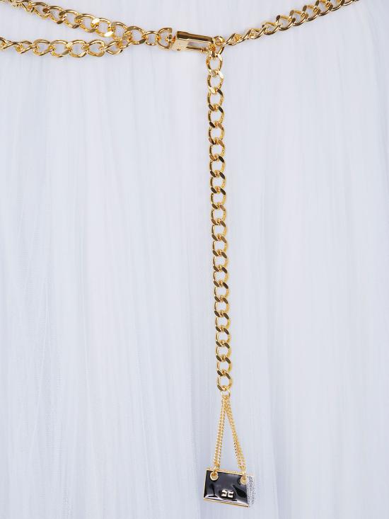 25FW 엘리자베타프랜치 미디 스커트 GO15057E2 EA7 STARLIGHT - ELISABETTA FRANCHI