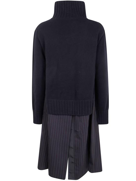 25FW 사카이 코트 25 08123 001 BLACK - SACAI