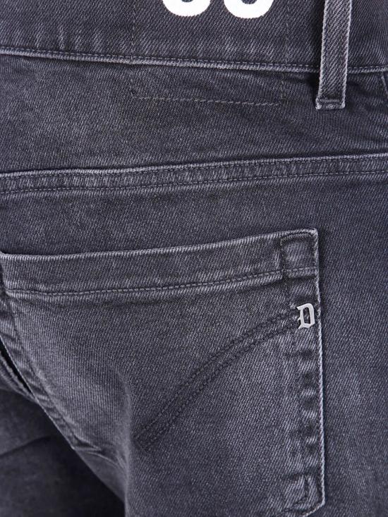 25FW 돈답 스트레이트 팬츠 UP232 DS0369 LM3 999 BLACK - DONDUP