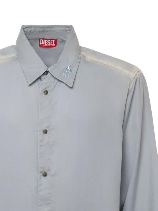 25FW 디젤 긴팔 셔츠 A18475 0JLCI8CQ Blue - DIESEL