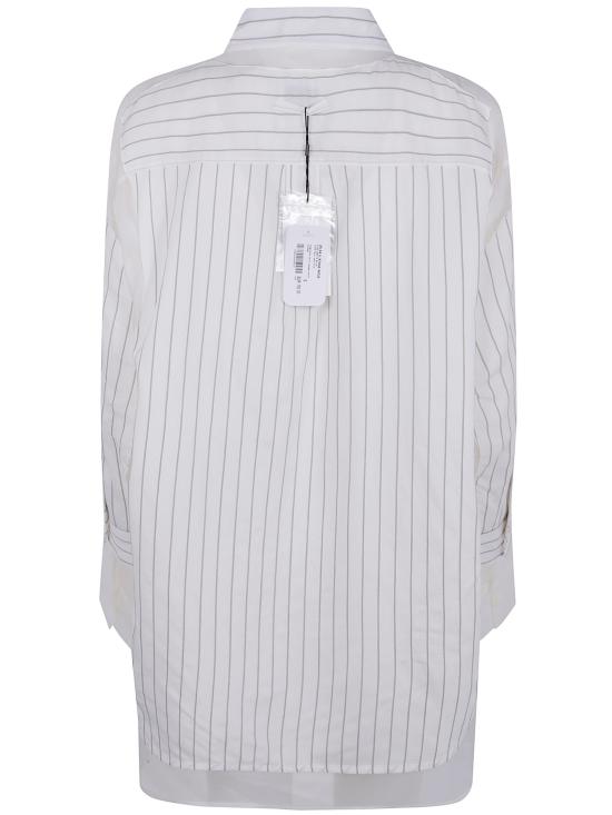 25FW 장 폴 고티에 블라우스 25 04 U ST038 W038 0150 WHITE BLUE - JEAN PAUL GAULTIER