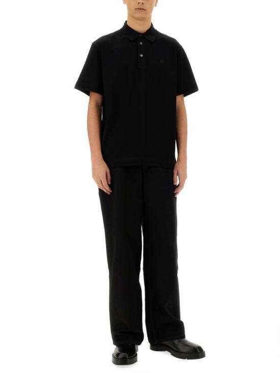  지방시 폴로 티셔츠 BM71KR3YCD 001 Black - GIVENCHY