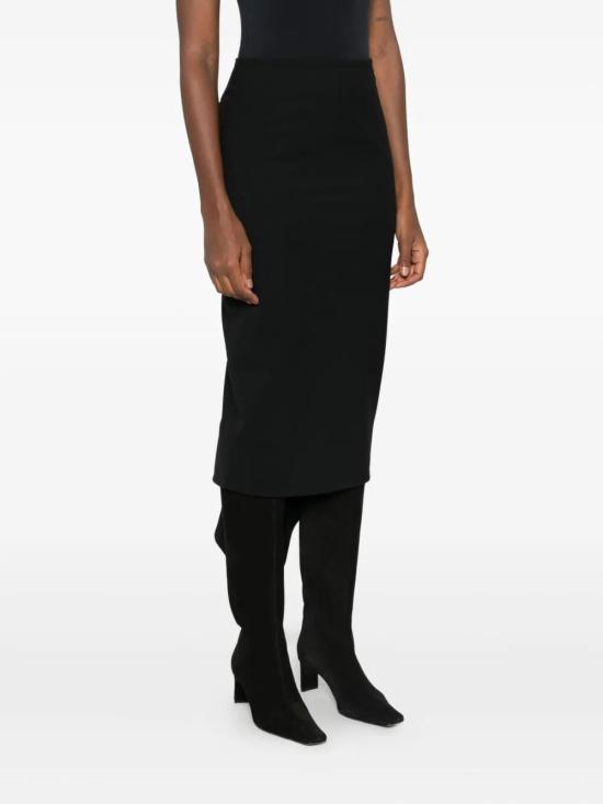 25FW 더 레이티스트 롱 원피스 TLWC9001W0206ABTP T0002 BLACK - THE LATEST