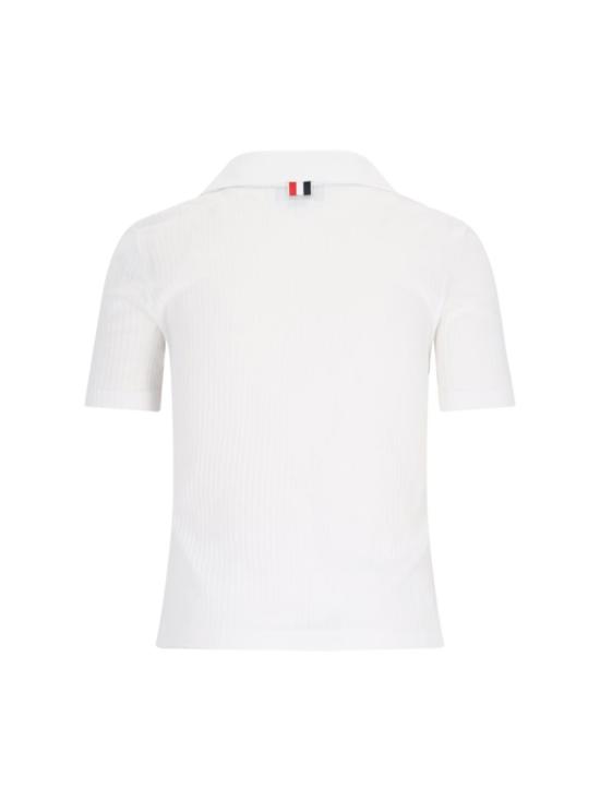  톰브라운 반팔 티셔츠 FJP076A J0066100 White - THOM BROWNE