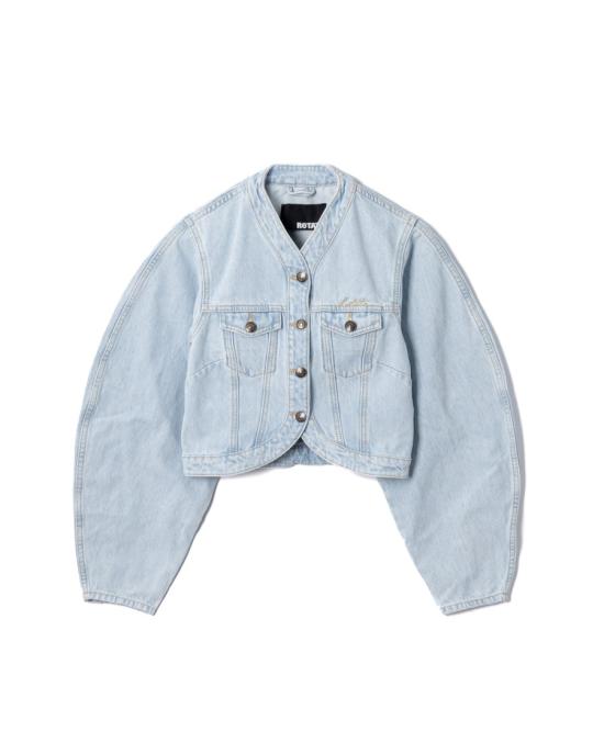 25SS 로테이트 데님 자켓 1138261468 1468 LIGHT BLUE DENIM Blue
