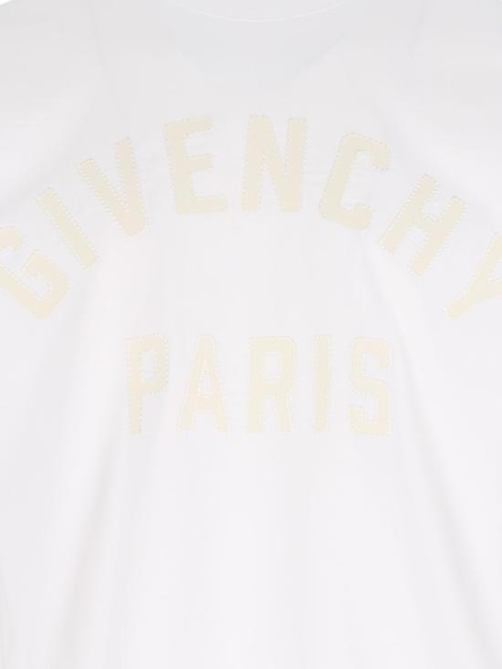 25FW 지방시 맥시 로고 코튼 티셔츠 BM71NK3YRS100 White - GIVENCHY