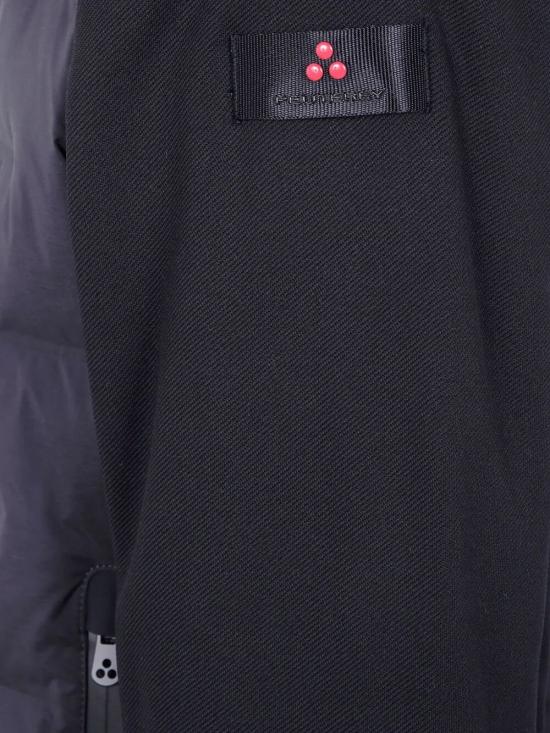 25FW 페트레이 홀저 SJN BMAT 자카드 퀼팅 배색 재킷 PEU5206 01191802 NER BLACK - PEUTEREY