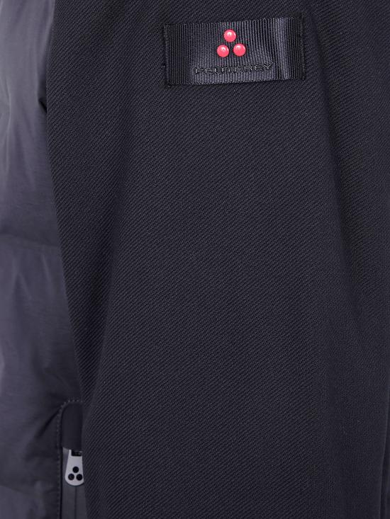 25FW 페트레이 홀저 SJN BMAT 자카드 퀼팅 배색 재킷 PEU5206 01191802 NER BLACK - PEUTEREY