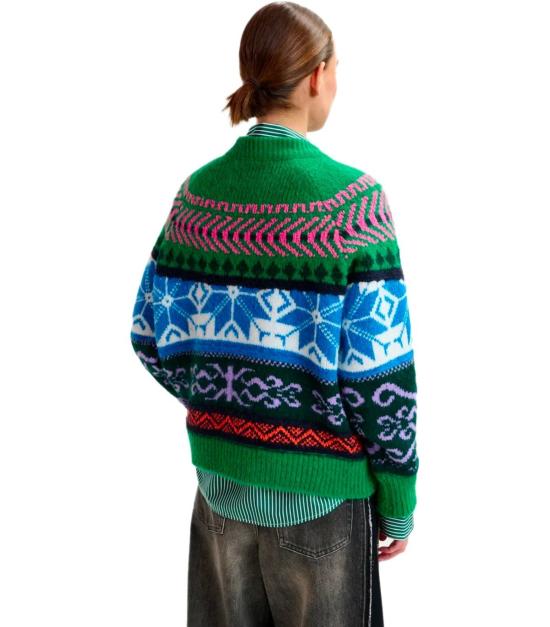 25FW 에센셜앤트워프 스웨터 IRELANDO I2PC XS Green - ESSENTIEL ANTWERP