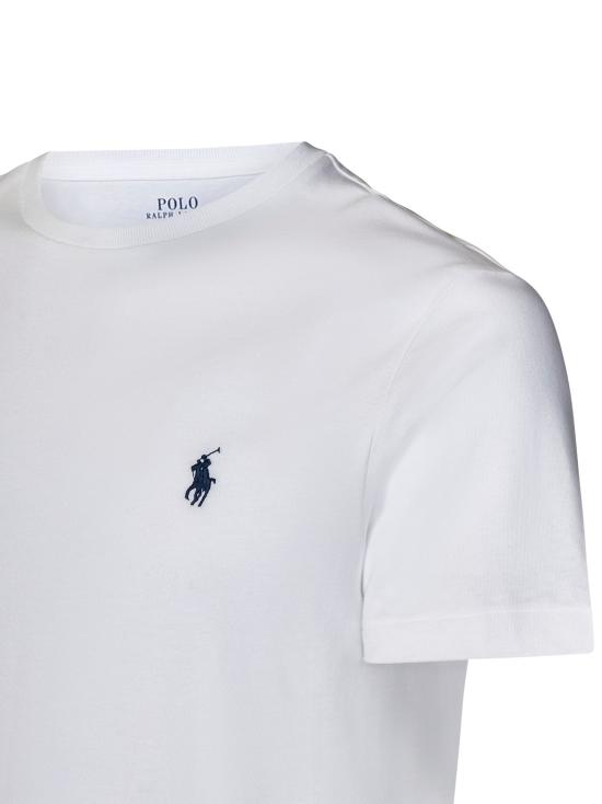 24FW 폴로 랄프로렌 반팔 티셔츠 710680785 003 White - POLO RALPH LAUREN