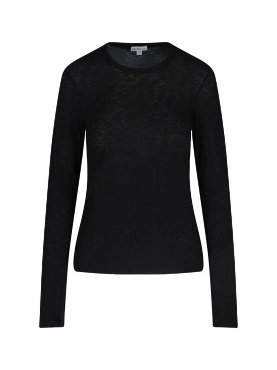 25FW 제임스펄스 긴팔 티셔츠 WUA3361BLACK DOM