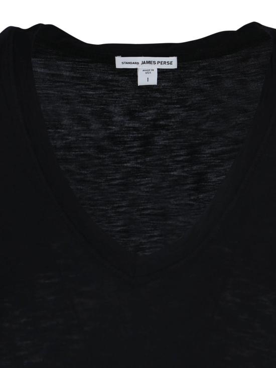 25FW 제임스펄스 반팔 티셔츠 WUA3695BLACK DOM - JAMES PERSE