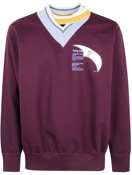 25FW 컬러 스웨터 25WCM T07205 88 BORDEAUX