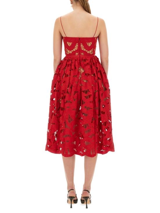 25FW 셀프 포트레이트 원피스 PF25 013M R RED Red - SELF PORTRAIT