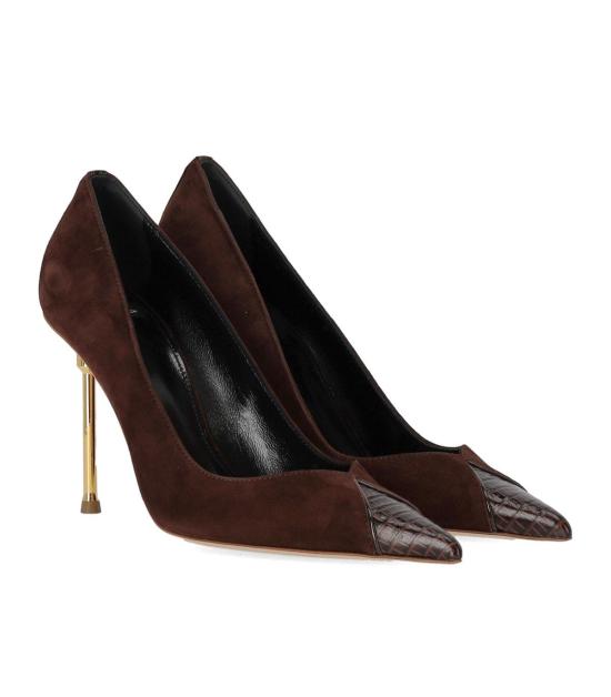 25FW 엘리자베타프랜치 힐/펌프스 SA78L56E2 EA3 36 Brown - ELISABETTA FRANCHI