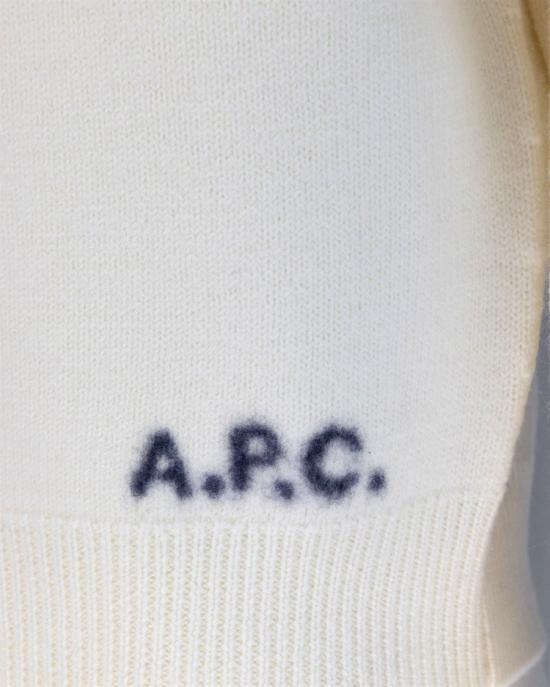 25FW 아페쎄 스웨터 6182239 White - A.P.C.