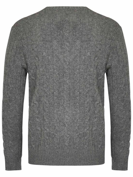 24FW 폴로 랄프로렌 스웨터 710876762 012 Grey - POLO RALPH LAUREN