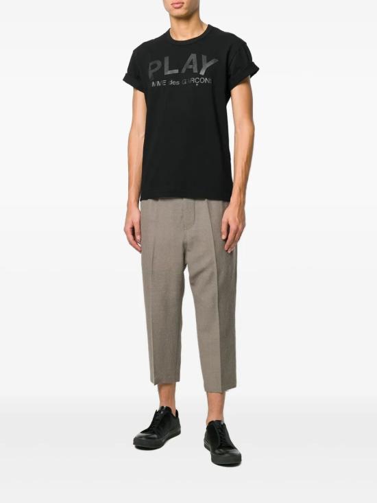 25FW 꼼데가르송 반팔 티셔츠 AX T188 0511 BLACK - COMME DES GARCONS