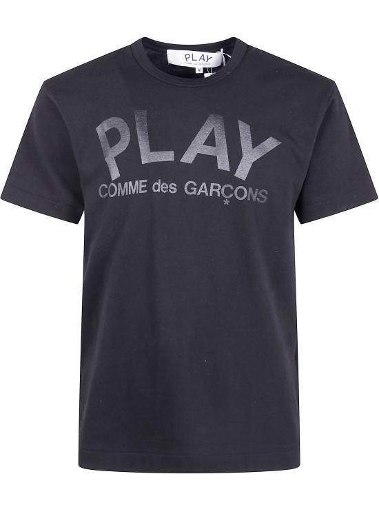 25FW 꼼데가르송 반팔 티셔츠 AX T188 0511 BLACK - COMME DES GARCONS