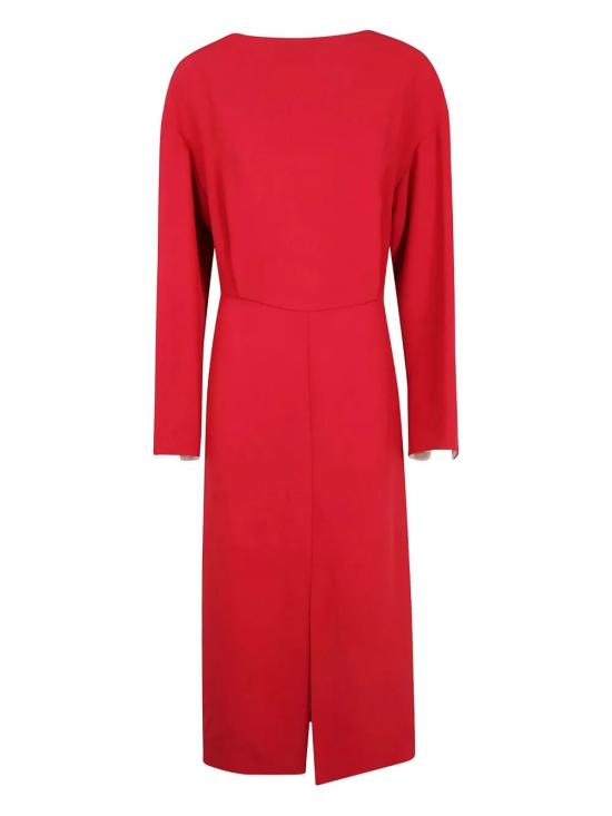 25FW 까르벵 미디 원피스 6252K21033 N265 CRIMSON - CARVEN