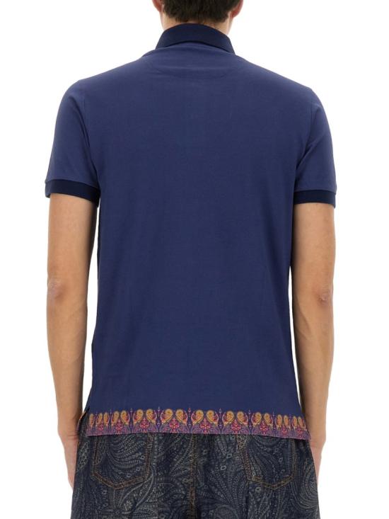  에트로 폴로 티셔츠 MRMD0004 AJ281X0883 Blue - ETRO