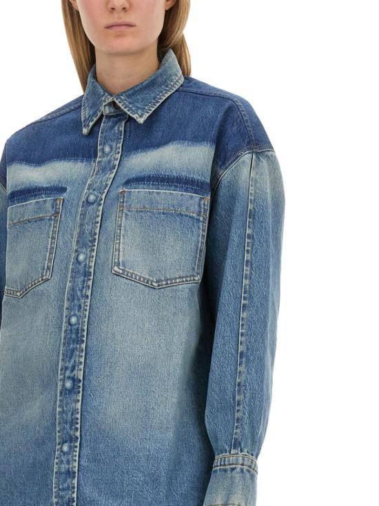  빅토리아 베컴 데님 자켓 1324DSH005560C BROKENVINTAGEWASH Blue - VICTORIA BECKHAM