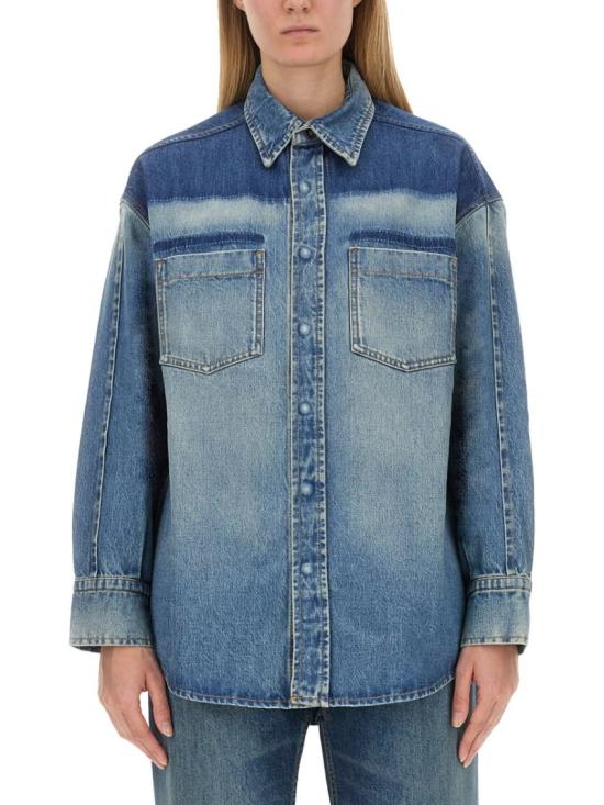  빅토리아 베컴 데님 자켓 1324DSH005560C BROKENVINTAGEWASH Blue