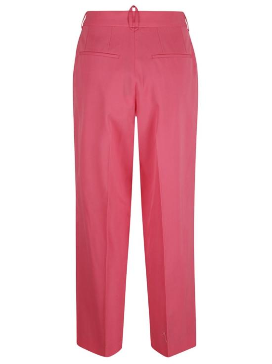  스텔라 맥카트니 스트레이트 팬츠 6401373CU7045501 Burgundy - STELLA MCCARTNEY