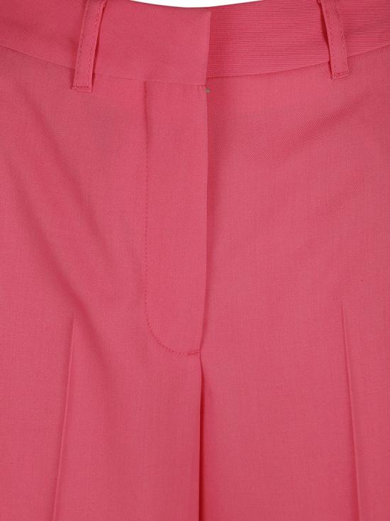  스텔라 맥카트니 스트레이트 팬츠 6401373CU7045501 Burgundy - STELLA MCCARTNEY