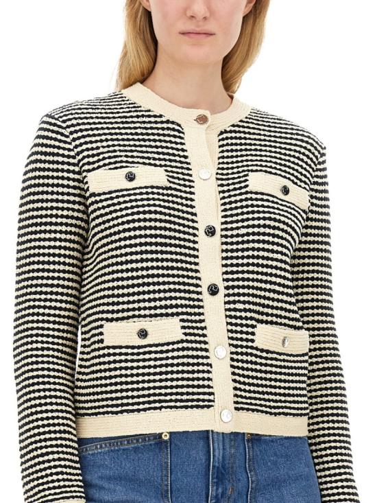  토리버치 가디건 161854 430 Blue - TORY BURCH