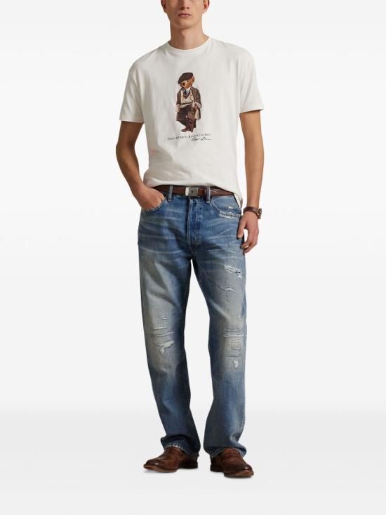 25FW 폴로 랄프로렌 반팔 티셔츠 710P00085 001 White - POLO RALPH LAUREN