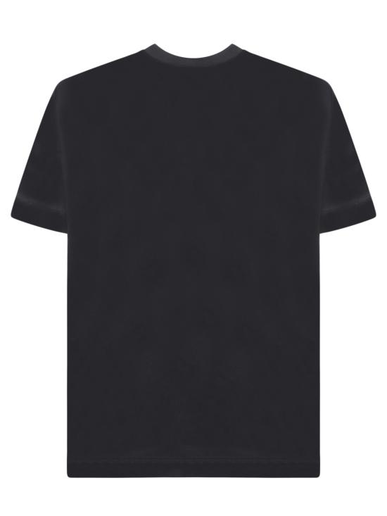 26FW 엠포리오 아르마니 반팔 티셔츠 EM002960 AF18312 UB118 Blue - EMPORIO ARMANI