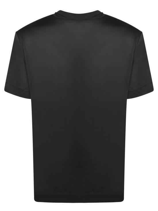 26FW 엠포리오 아르마니 반팔 티셔츠 EM002960 AF18312 UC001 Black - EMPORIO ARMANI