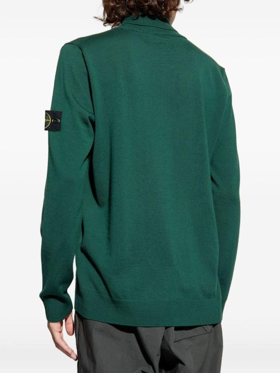 25FW 스톤 아일랜드 스웨터 K2S155100025S00C4 V005E Green - STONE ISLAND