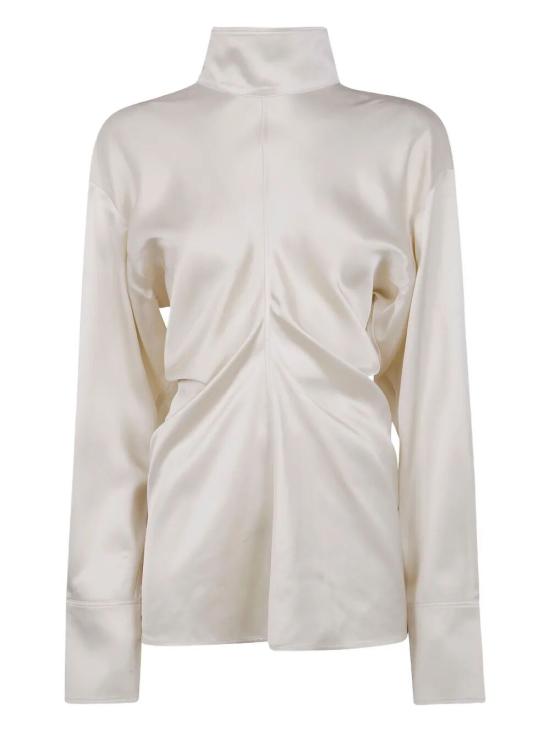 25FW 토템 셔츠 254 WRT0618 FB0020 007 SNOW - TOTEME