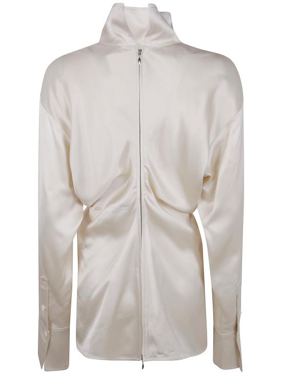 25FW 토템 셔츠 254 WRT0618 FB0020 007 SNOW - TOTEME