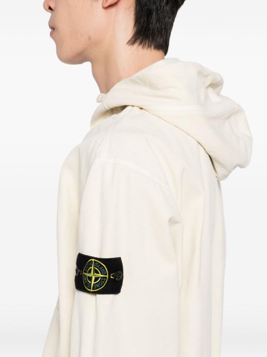 25FW 스톤 아일랜드 긴팔 티셔츠 K2S156100017S0184 V0193 Ivory - STONE ISLAND