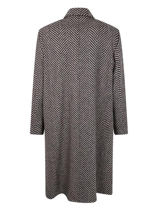 25FW 엠포리오 아르마니 코트 EM003579TE17067 F6106 MultiColour - EMPORIO ARMANI